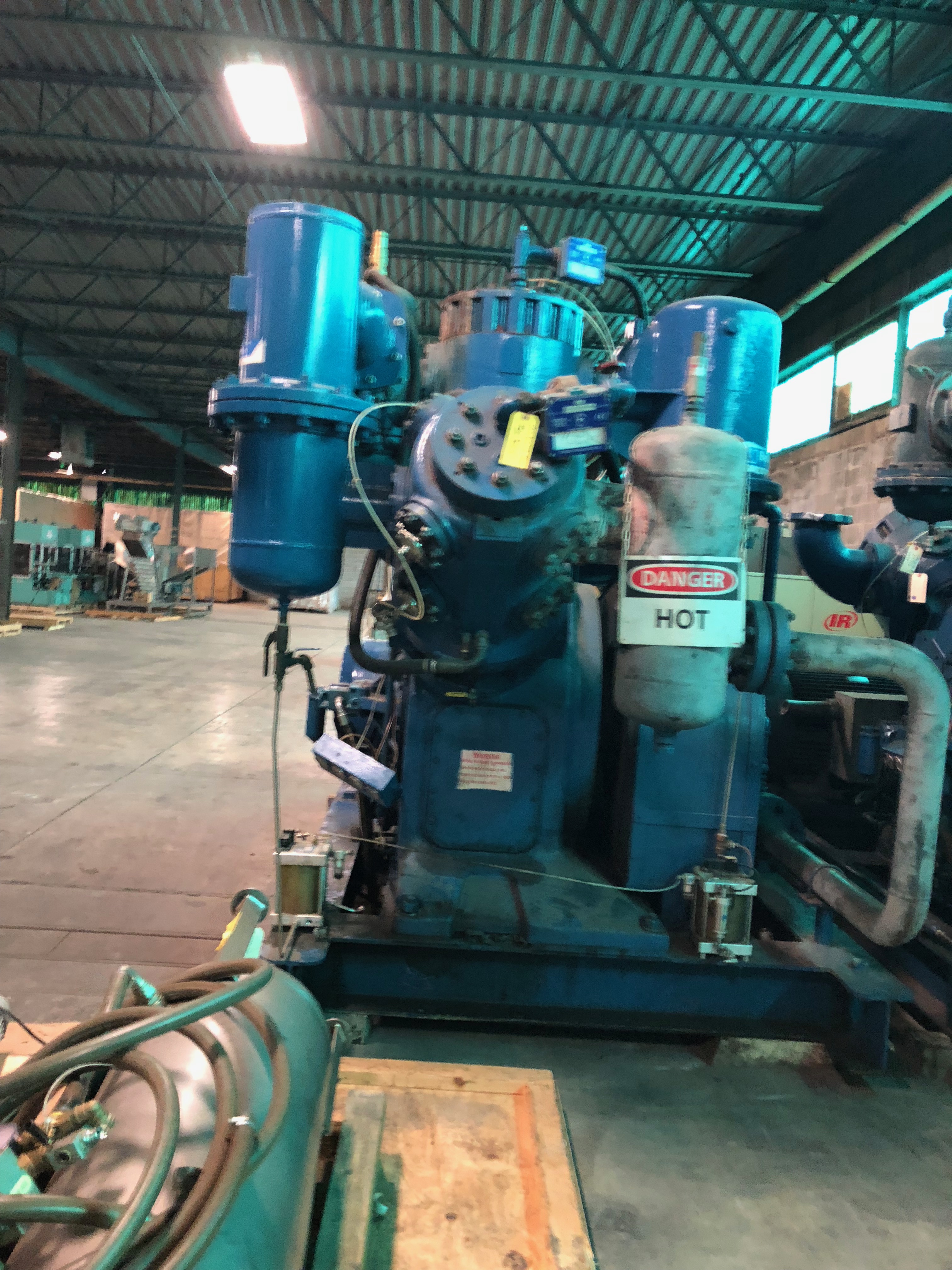 Belliss & Model WH28H3N High Pressure Air Compressor