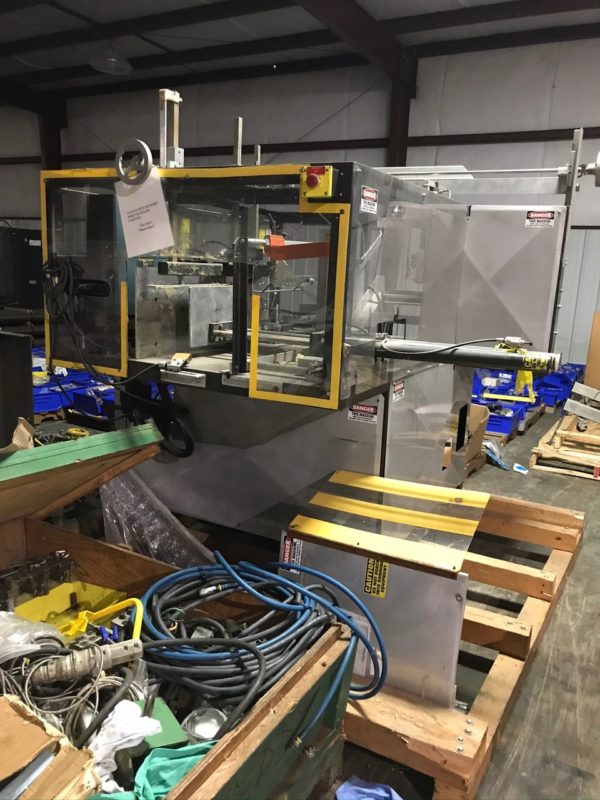 Southern Packaging Machinery Corporation Model CE-900-STD Case Erector with Nordson Hot Glue Sealer