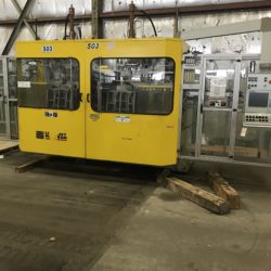 B&W/Uniloy Model BW 6000 DE Continuous Extrusion Blow Molding Machines