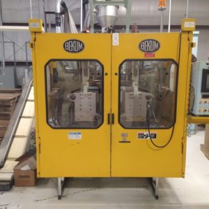 Bekum Model H-121D Dual Sided Continuous Extrusion Blow Molding Machine