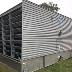 BAC 554 Ton Cooling Tower with Stainless Steel Basins with Fiberglass Sides