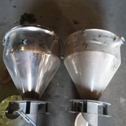 RT Kuntz Stainless Steel Vacuum Hoppers/Receivers