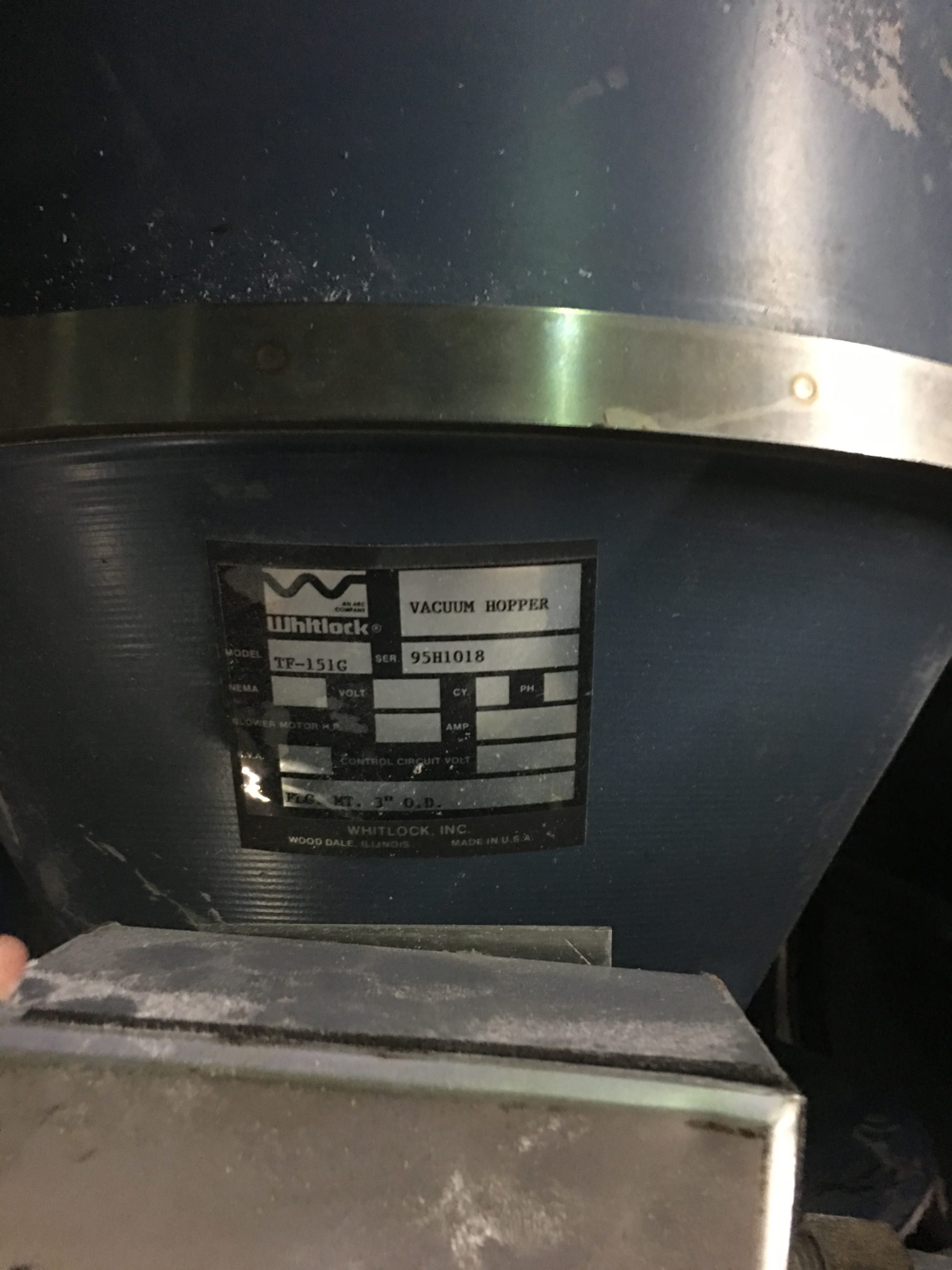 Maguire Model WSB 1840 Weigh Scale Blender International Packaging