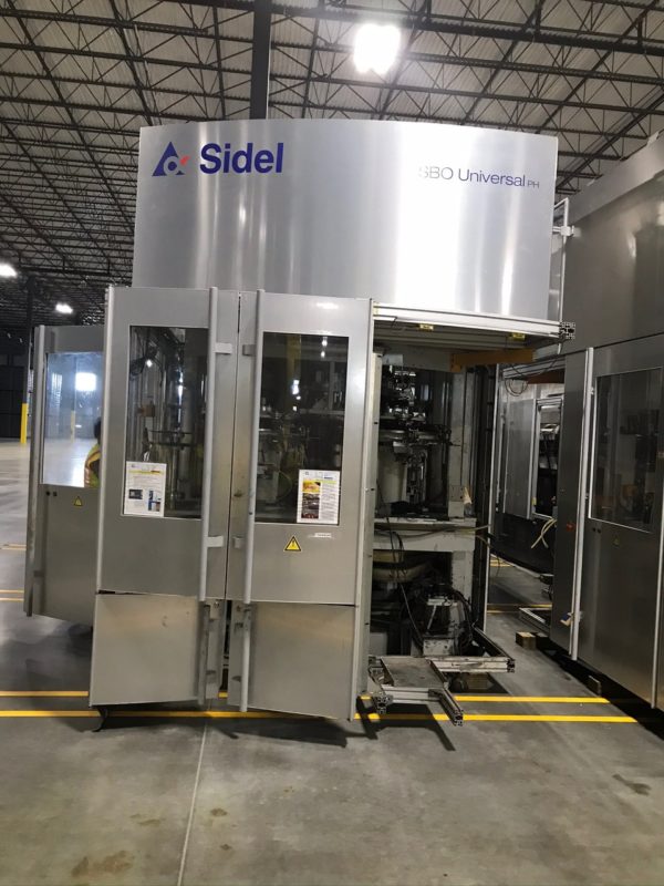 2011 Sidel SBO 8 PET Stretch Reheat Blow Molding Machine