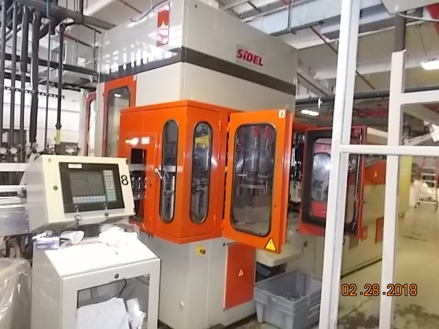 Sidel model SBO 6/10 blow molding machine