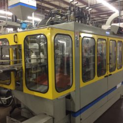 1996 Uniloy Comec Model MSC/D Continuous Extrusion Blow Molding Machine