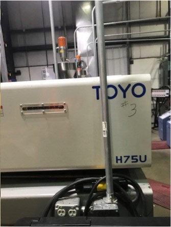 Toyo Model Plastar Si-55II-H75U 55 Ton Injection Molding Machine