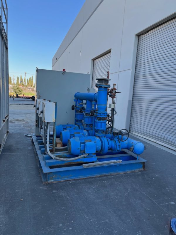 Marley Cooling Tower with Pump Deck and Process Systems Control Panel