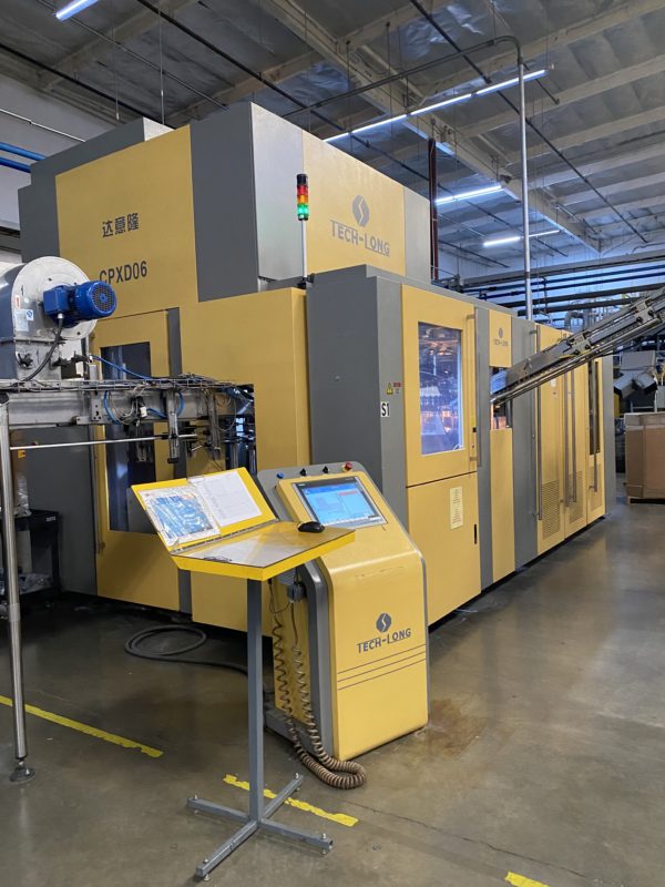 Tech-Long Model CPX8 (8) Cavity PET Reheat Stretch Blow Molding Machine
