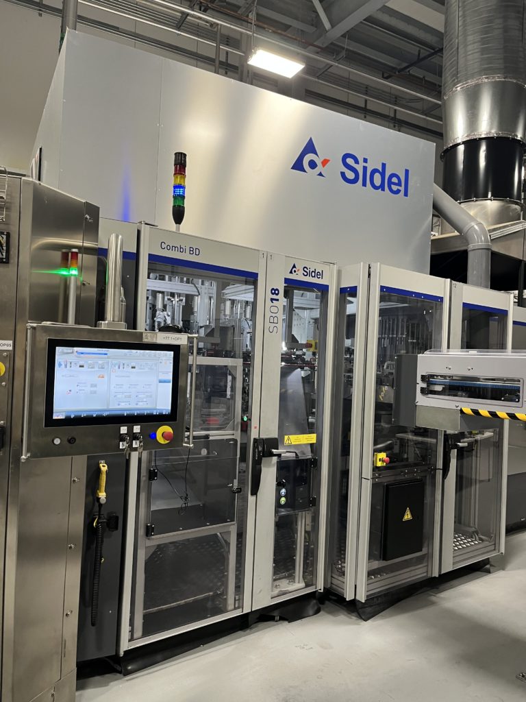 Sidel Model EvoBLOW SBO 18 PET Reheat Stretch Blow Molding Machine