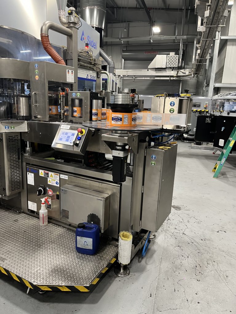 Sidel Model EVODECO 27T/1 R 1080 RF 126 Labeling Machine