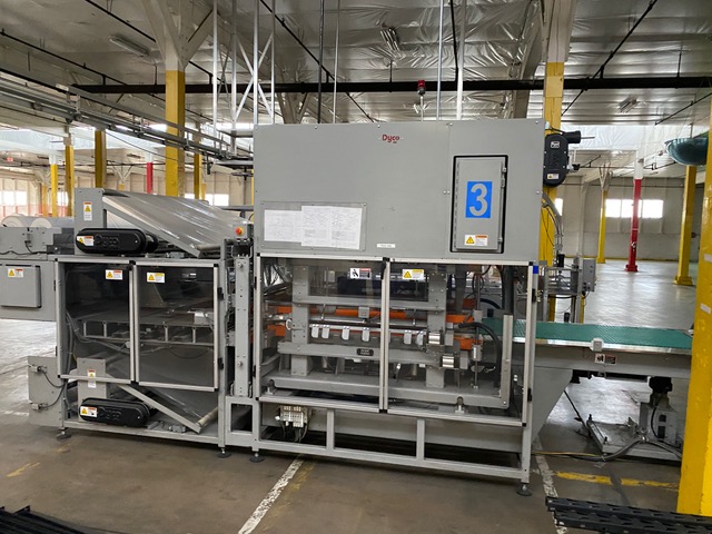 Dyco Model 3721 Autopacker/bagger with Stacking Robot