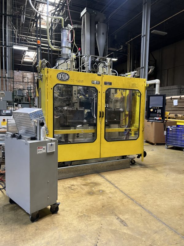 2018 Bekum Model H-155-HC Continous Extrusion Blow Molding Machine