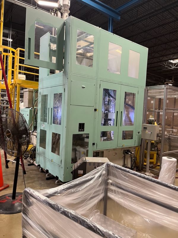 Aoki Model SBIII-350LL-100 PET Injection Stretch Blow Molding Machine- Complete Cell