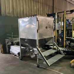 Stainless Steel Resin Bin 