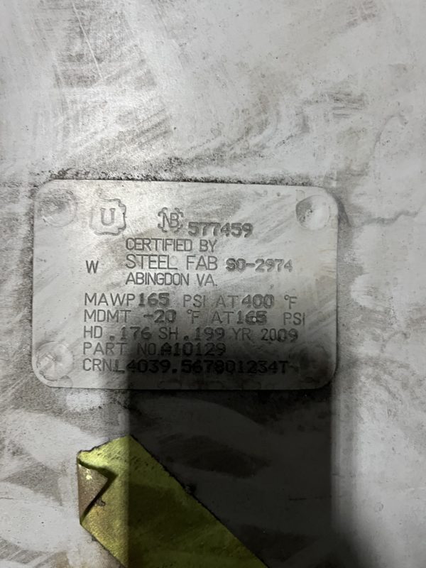 STEEL FAB Low Pressure Reservoir Tank