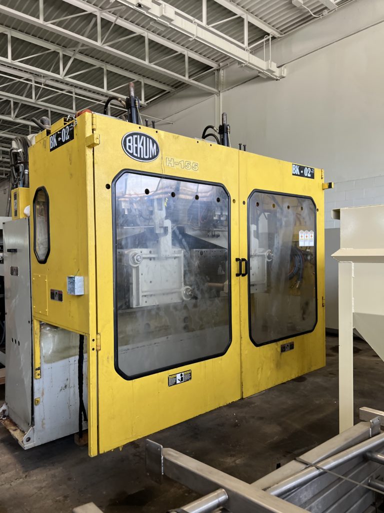 2006 Bekum Model H-155 Continuous Extrusion Blow Molding Machine