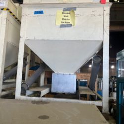 Dimensions- 48” wide x 48” deep x 32 high” (plus sloped portion)