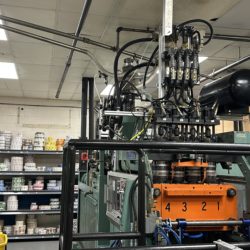 Uniloy Model 250 R1 (4) Head Blow Molding Machine