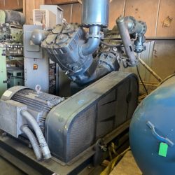 Belliss and Morcom Model VH15 H3N High Pressure Air Compressor