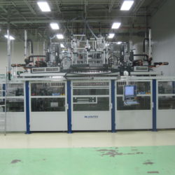Kautex Model KLS 14-100 D Co-Ex Continuous Extrusion Blow Molding Machine