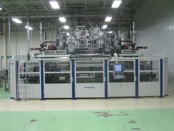 Kautex Model KLS 14-100 D Co-Ex Continuous Extrusion Blow Molding Machine